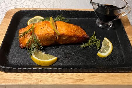 Шашлык из семги