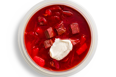 Борщ с говядиной