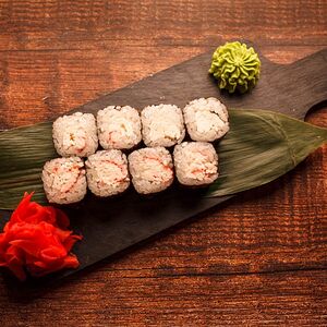 Маки с крабом