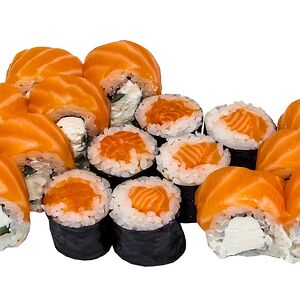 Сет с лососем мини