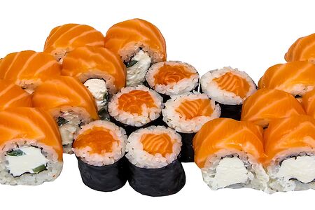 Сет с лососем мини