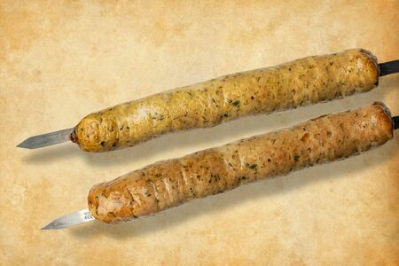 Баварские колбаски из курицы