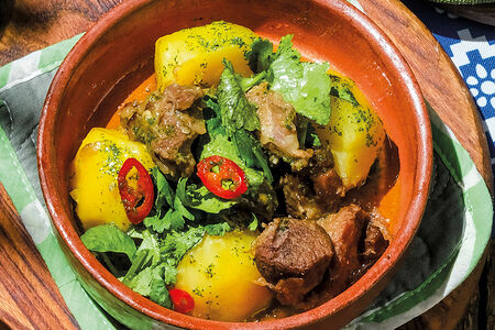 Баранина с картофелем