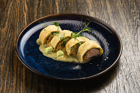 Лосось Веллингтон