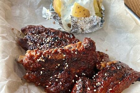 Свиные ребра BBQ