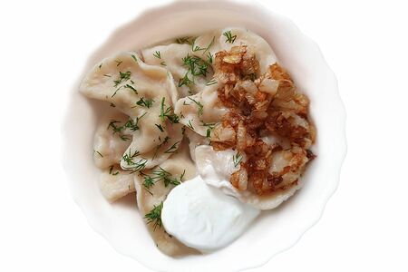 Вареники Эх, лук, лучок