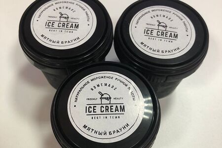 Мятный брауни