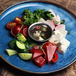 Овощная тарелка