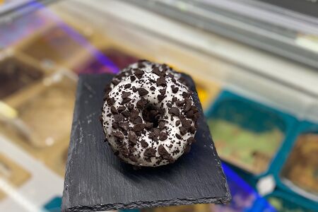 Пончик донат Сливочный