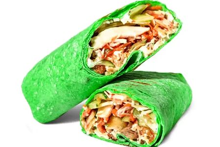 Зелёная шаурма