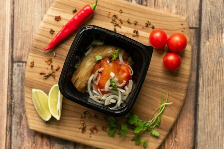 Гриль-салат из овощей