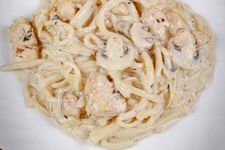 Сливочный лагман