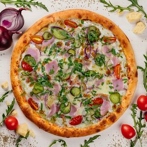 Пицца Бекон и ветчина