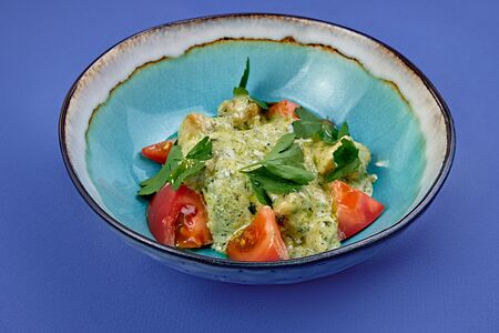 Рапаны с помидорами