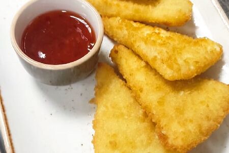 Жареный сулугуни