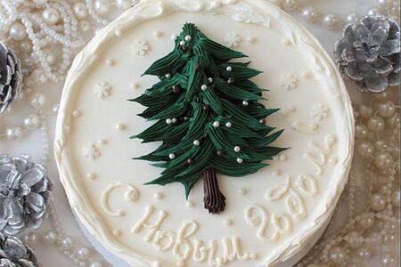 Бенто торт Зеленая