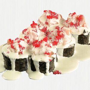 Сливочный ролл с лососем