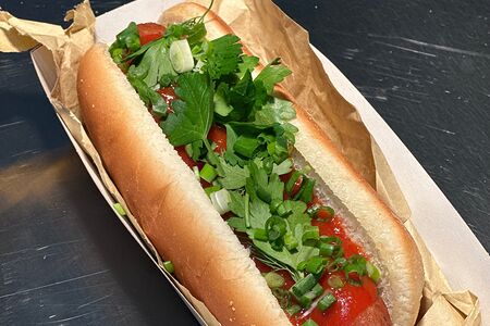 Жгучий чили хот-дог