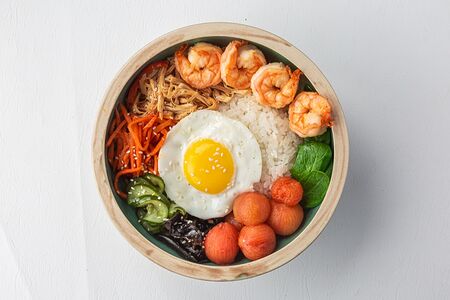 Пибимпаб с креветками