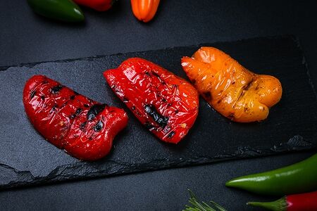 Перец на гриле