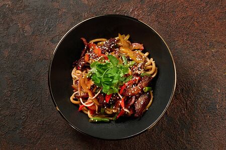 Лапша с уткой