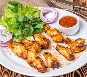 Шашлык из куриных крылышек