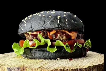 Брусничный Black Бургер