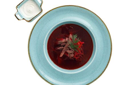 Борщ с говядиной