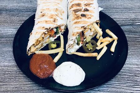 Шаурма острая с халапеньо