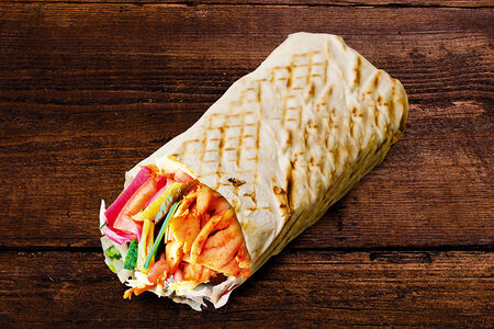 Мини-шаурма по-арабски в лаваше