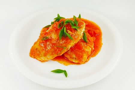 Голубцы ленивые из курицы
