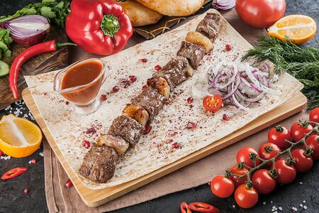 Шашлык из говядины