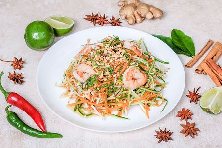 Салат Гой с креветками