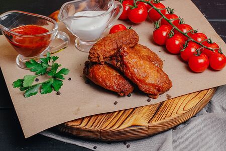 Куриные крылышки