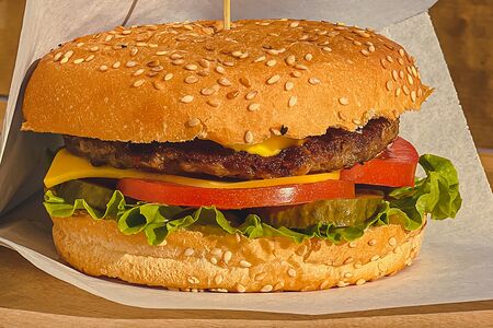 Бургер говяжий