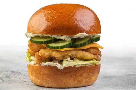 Бургер с курицей