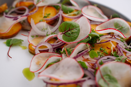 Сельдь с картофелем