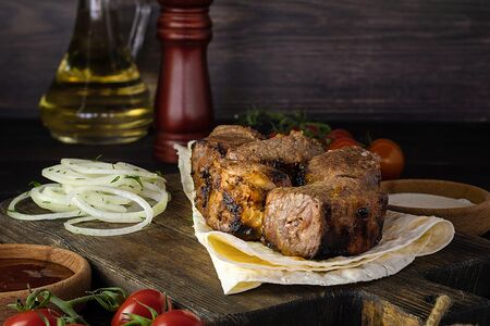 Шашлык из говядины