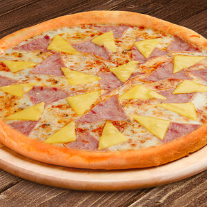 Пицца Двойной Св 30 см на тонком тесте