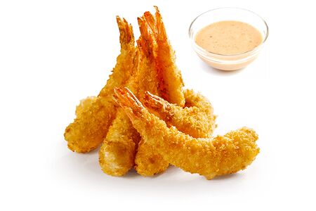 Креветки темпура