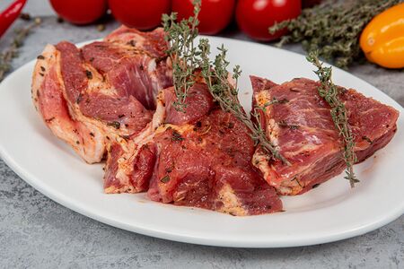 Свиная шейка в маринаде