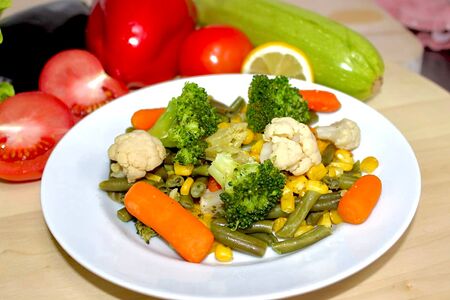 Овощи на пару