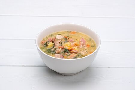 Суп гороховый