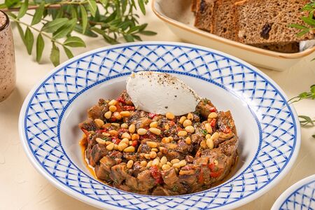 Баклажаны, запеченные с дымком