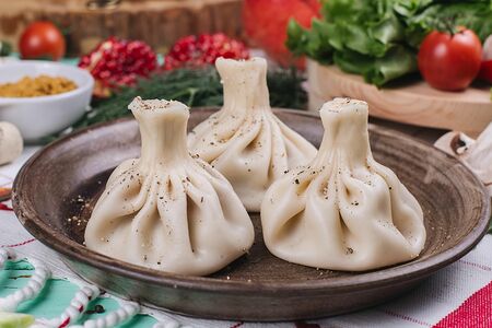 Хинкали с телятиной