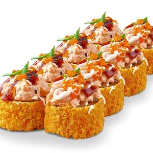 Ролл темпура хот с креветкой