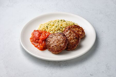 Котлета из индейки с птитимом