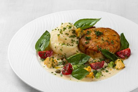 Рыбная котлета