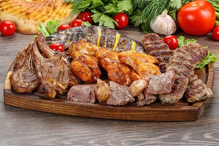 Ассорти шашлыков на 4 человека