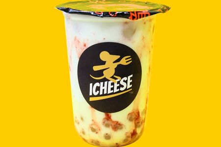 Bubble Tea молочный Матча-латте клубничный